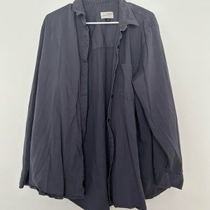 XXL comfy button up